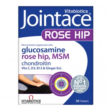 Vitabiotics Jointace Rose Hip,msm 30tabs