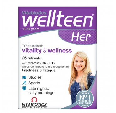 VITABIOTICS WELLTEEN HER 30tabs