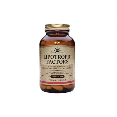 SOLGAR LIPOTROPIC FACTORS 100tabs