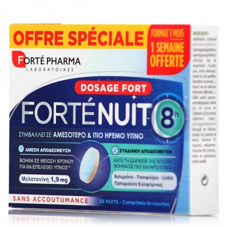 Forte Pharma Forte Νuit 1,9mg, 30tabs