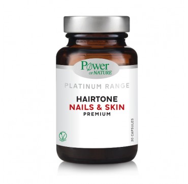 Power of Nature Platinum Range Hairtone Nails & Skin Premium, 30caps