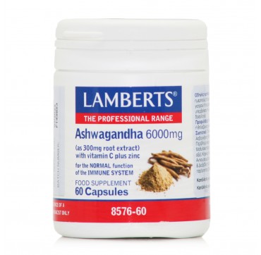 Lamberts Ashwagandha 6000mg 60 caps