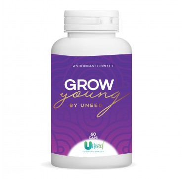 Uneed Grow Young Συμπλήρωμα Διατροφής για την Αντιγήρανση, 60caps