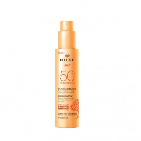 Nuxe Delicious Sun Spray Face & Body SPF30, Αντηλιακό Για Πρόσωπο & Σώμα 150ml