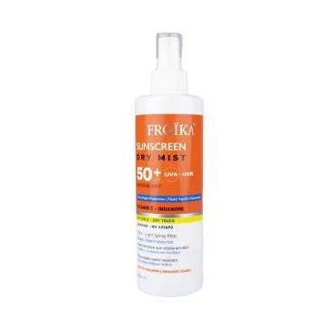 Froika Sunscreen Dry Mist SPF50 Αδιάβροχη Αντηλιακή Λοσιόν Προσώπου και Σώματος σε Spray 250ml