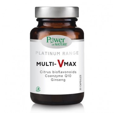 Power Health Platinum Range Multi-V Max, Πολυβιταμίνη Για Ενέργεια & Το Ανοσοποιητικό 30caps