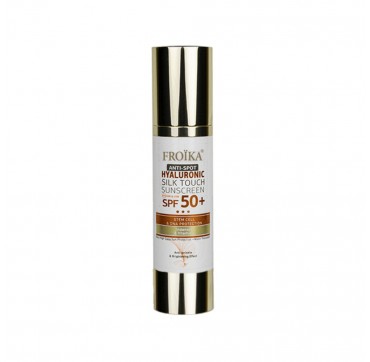 FROIKA HYALURONIC SILK TOUCH SUNSCREEN ANTI SPOT spf 50 40ml