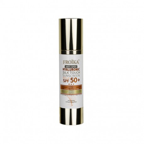 FROIKA HYALURONIC SILK TOUCH SUNSCREEN ANTI SPOT spf 50 40ml