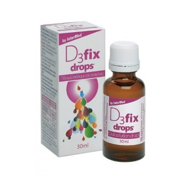 INTERMED D3 FIX DROPS 200iu per DROP 30ml INTERMED D3 FIX DROPS 200iu per DROP 30ml