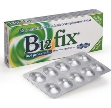 UNIPHARMA B12 FIX 1000μg 30tabs