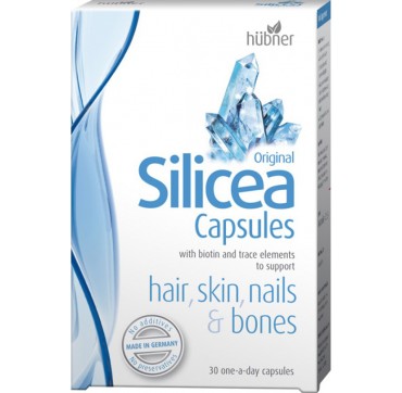 Hubner Silicea Original Capsules Hair, Skin, Nails & Bones, 30 Caps