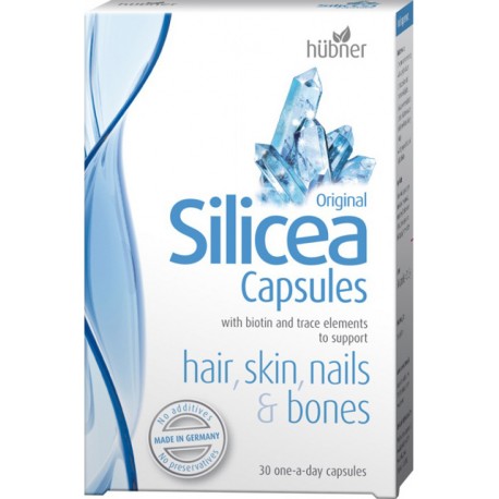 Hubner Silicea Original Capsules Hair, Skin, Nails & Bones, 30 Caps