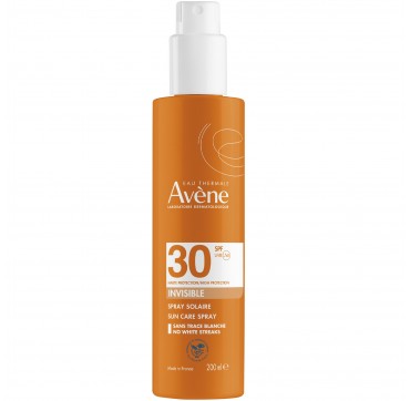 Avene Solaire Spray 100% Invisible SPF50 Αόρατο Αντηλιακό Σπρέι για Πρόσωπο & Σώμα,200ml