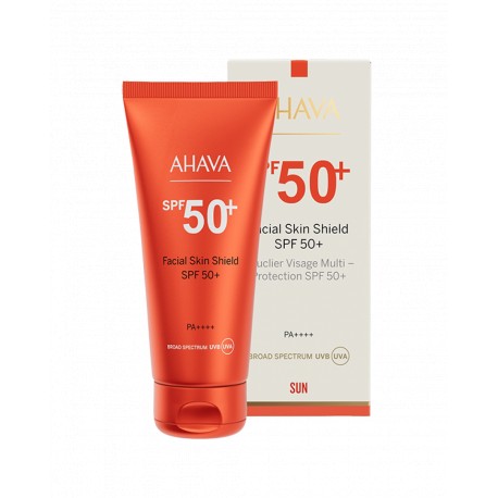 Ahava Facial Skin Shield SPF50+ PA++++ Ελαφριά Αντηλιακή Κρέμα Προσώπου 50ml