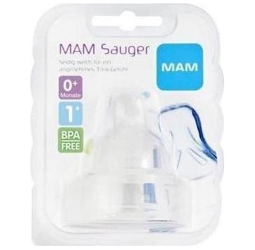 MAM ΘΗΛΕΣ ΜΙΚΡΗΣ ΡΟΗΣ ΣΙΛΙΚΟΝΗΣ 0+ ΜΗΝΩΝ 2τεμ. MAM ΘΗΛΕΣ ΜΙΚΡΗΣ ΡΟΗΣ ΣΙΛΙΚΟΝΗΣ 0+ ΜΗΝΩΝ 2τεμ.