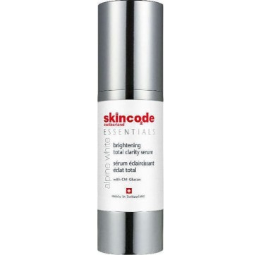SKINCODE ALPINE ESSENTIALS WHITE BRIGHTENING TOTAL CLARITY SERUM 30ml SKINCODE ALPINE ESSENTIALS WHITE BRIGHTENING TOTAL CLARITY SERUM 30ml
