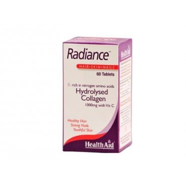 Healthaid Radiance Hair-skin-nails Hydrolysed Collagen 1000mg With Vit C 60tabs
