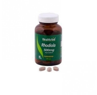 HEALTH AID RHODIOLA ROOT EXTRACT 500mg 60tabs HEALTH AID RHODIOLA ROOT EXTRACT 500mg 60tabs