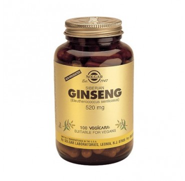 SOLGAR SIBERIAN GINSENG 520mg 100vcaps SOLGAR SIBERIAN GINSENG 520mg 100vcaps