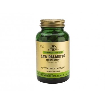 SOLGAR SAW PALMETTO BERRY EXTRACT 60vcaps SOLGAR SAW PALMETTO BERRY EXTRACT 60vcaps