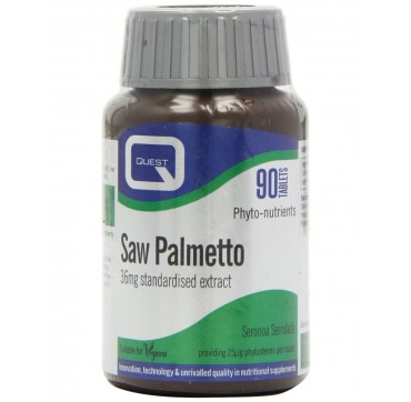 QUEST SAW PALMETTO 36mg EXTRACT 90tabs QUEST SAW PALMETTO 36mg EXTRACT 90tabs