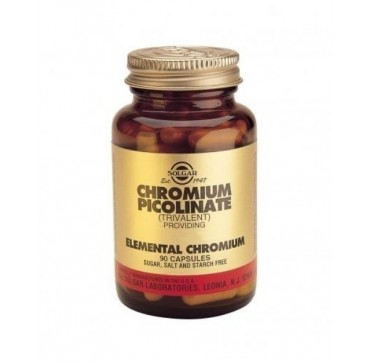 SOLGAR CHROMIUM PICOLINATE 100μg 90tabs
