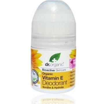 DR ORGANIC VITAMIN E ROLL-ON DEODORANT 50ml DR ORGANIC VITAMIN E ROLL-ON DEODORANT 50ml