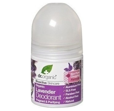 DR ORGANIC LAVENDER ROLL-ON DEODORANT 50ml DR ORGANIC LAVENDER ROLL-ON DEODORANT 50ml