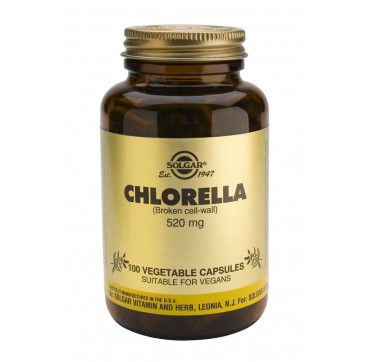 Solgar Chlorella 520mg 100vcaps