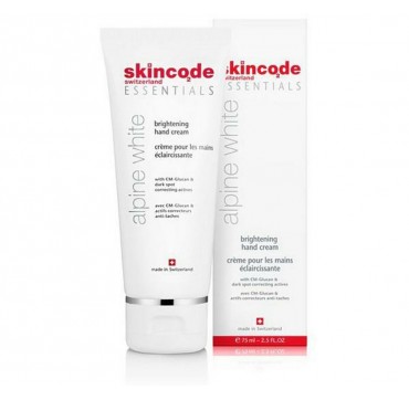 Skincode Alpine Essentials White Brightening Hand Cream 75ml