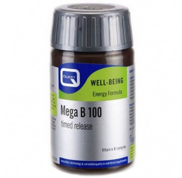 Quest Mega B-100 Timed Release 60tabs