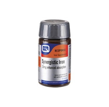 QUEST SYNERGISTIC IRON 15mg WITH B COMPLEX & VITAMIN C 30tabs QUEST SYNERGISTIC IRON 15mg WITH B COMPLEX & VITAMIN C 30tabs