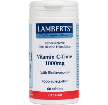 Lamberts Vitamin C-time 1000mg 60tabs