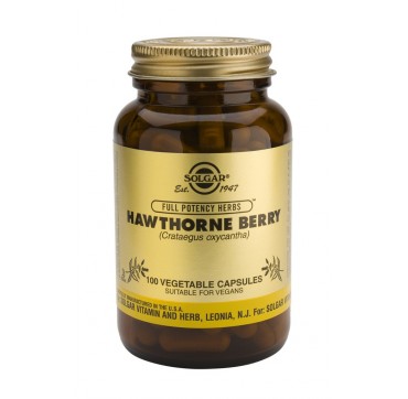 SOLGAR HAWTHORNE BERRY 520mg (ΗΜ. ΛΗΞΗΣ 12/16) 100vcaps SOLGAR HAWTHORNE BERRY 520mg 100vcaps