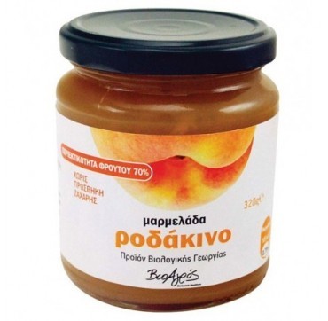 BIOAGROS ΜΑΡΜΕΛΑΔΑ ΡΟΔΑΚΙΝΟ 320gr BIOAGROS ΜΑΡΜΕΛΑΔΑ ΡΟΔΑΚΙΝΟ 320gr