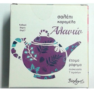 BIOAGROS ΑΛΑΝΤΙΝ ΣΑΛΕΠΙ ΜΕ ΚΑΡΑΜΕΛΑ 84gr BIOAGROS ΑΛΑΝΤΙΝ ΣΑΛΕΠΙ ΜΕ ΚΑΡΑΜΕΛΑ 84gr