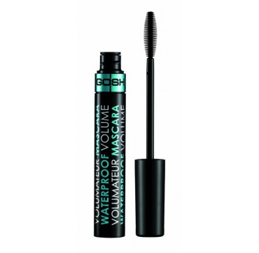 GOSH WATERPROOF VOLUME MASCARA BLACK 10ML GOSH WATERPROOF VOLUME MASCARA BLACK 10ML