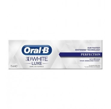 ORAL-B 3D WHITE LUX PERFECTION 75ml ORAL-B 3D WHITE LUX PERFECTION 75ml