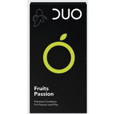 DUO FRUIT PASSION ΠΡΟΦΥΛΑΚΤΙΚΑ 6τεμ. DUO FRUIT PASSION ΠΡΟΦΥΛΑΚΤΙΚΑ 6τεμ.