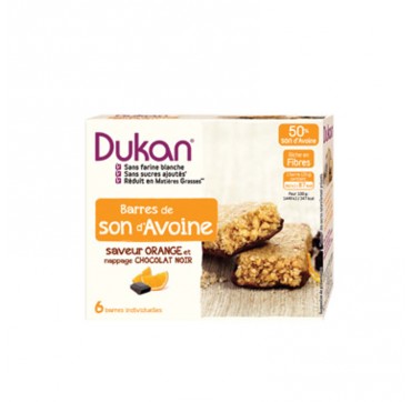 Dukan Μπάρες βρώμης με σοκολάτα και πορτοκάλι 150gr Dukan Μπάρες βρώμης με σοκολάτα και πορτοκάλι 150gr
