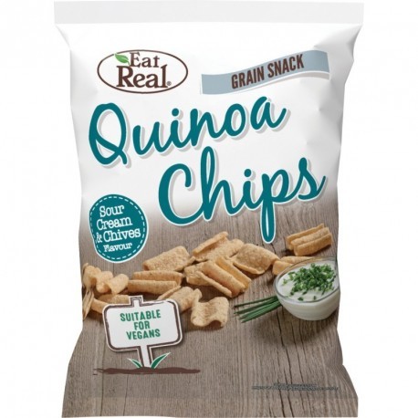 Eat Real Quinoa Sour Cream & Chives (gluten Free & Vegan) 90gr