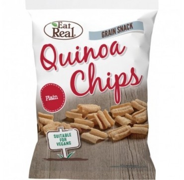 EAT REAL QUINOA CHIPS Plain 80g EAT REAL QUINOA CHIPS Plain 80g