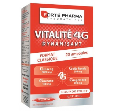 Forte Pharma Energy Vitalite 4g, 20 Amp 