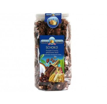 BIOKING ΤΡΑΓΑΝΟ ΜΟΥΣΛΙ ΜΕ ΣΟΚΟΛΑΤΑ 375 G BIOKING ΤΡΑΓΑΝΟ ΜΟΥΣΛΙ ΜΕ ΣΟΚΟΛΑΤΑ 375 G