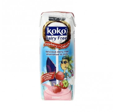 Koko Ρόφημα Καρύδας Με Φράουλα Μίνι 250ml