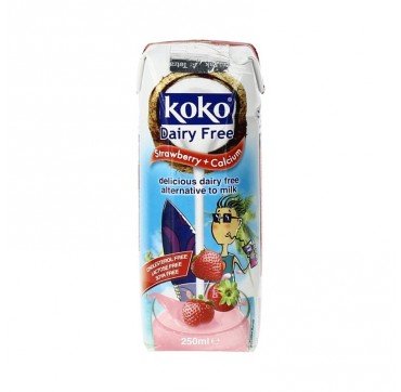 Koko Ρόφημα Καρύδας Με Φράουλα Μίνι 250ml