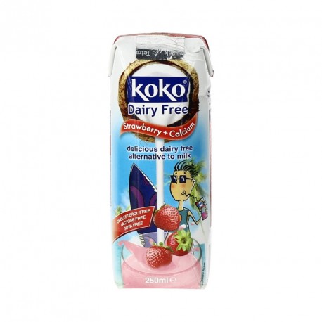 Koko Ρόφημα καρύδας με φράουλα μίνι 250ml