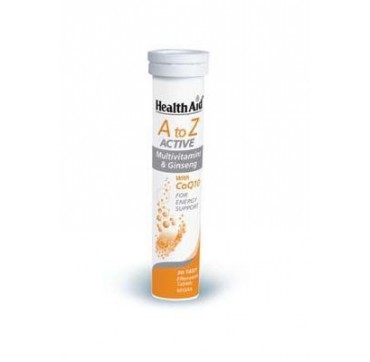 Healthaid A To Z Active Coq10 Eff. 20tabs