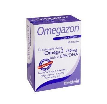 HEALTHAID OMEGAZON OMEGA-3 750MG EPA/DHA 60CAPS HEALTHAID OMEGAZON OMEGA-3 750MG EPA/DHA 60CAPS