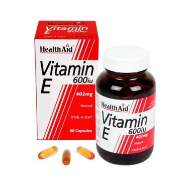 Healthaid Vit E 600iu 60caps